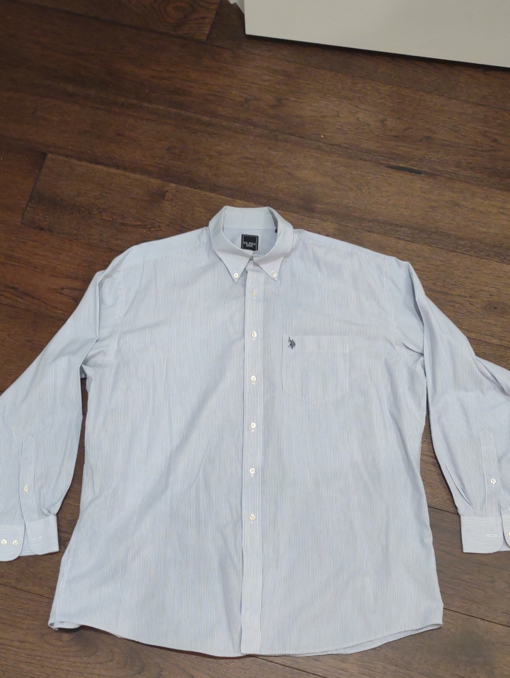 Men's U.S. Polo Assn. Long Sleeve Button Shirt Size XL